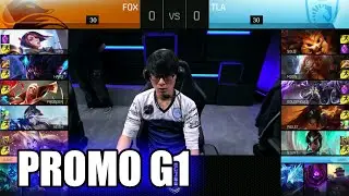Echo Fox vs Team Liquid Academy | Game 1 S7 NA LCS Spring 2017 Promotion Tournament | FOX vs TLA G1