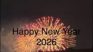 Happy New Year 2026 | Fireworks in Gothenburg, Sweden | New Year celebration with Friends and Family