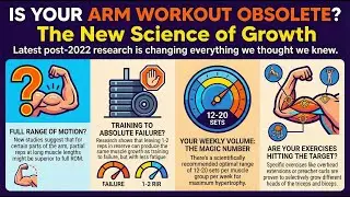 Grow Your Arms FAST: The Most Efficient Science-Based Protocol