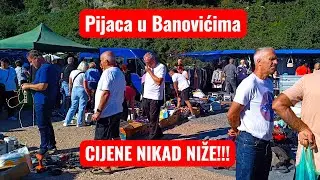 Ljudi Moji, Šok u Banovićima! 😱 Najjeftinija Pijaca Koju Sam Ikad Vidio!