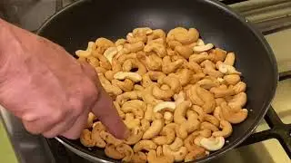 Pan Roasted Cashews