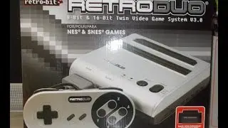Retro Duo(SNES/NES clone) Combo system unboxing initial impressions review Bootleg Super Nintendo