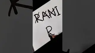 💥🤯Logo name Rani🥵comment your name💢💯name art🤯💥 #rani #shorts #short #viral #trending #logo