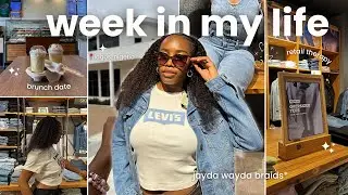 Life in Lagos Nigeria | jayda wayda braids, brunch date, Levi’s collab, mini vacation