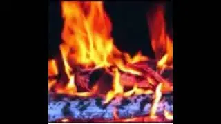 1min of relaxing campfire