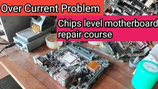 Asus Motherboard Over Current Problem || Over Voltage Problem || asus motherboard Repair ||
