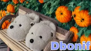 PANTUFLAS OSITO edad (3 a 4)  Arte y Manualidades / Dbonif 
