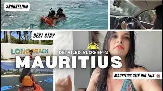 We Explored All of Mauritius 🌴 & Got Sunburnt 😭☀️ | Travel Vlog | #honeymoon #travel #couple EP- 2