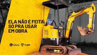Do PAISAGISMO &agrave; DEMOLI&Ccedil;&Atilde;O: a Mini Escavadeira que FAZ TUDO! | BLIPS CONSTRU&Ccedil;&Atilde;O CIVIL