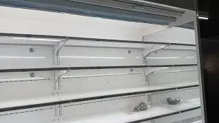 Remote Multideck Open Fridge with Double Air Curtains Open Display Refrigerator Refrigerated Cabinet