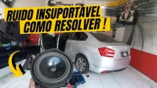 RUIDO/DEFEITO SOM HONDA CITY / CIVIC / FIT - COMO RESOLVER! SIMPLES E RÁPIDO - VIDEO EXPLICATIVO