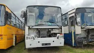 Volánbusz Retró Nap Hatvanban 2023.04.15-én, selejt sor