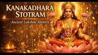 Kanakadhara Stotram Full Chant | Ancient Lakshmi Mantra for Wealth & Financial Blessings