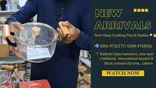 Glass Cooking Pots & Heatproof Kettles | New Arrival at GM Daughter’s Decor