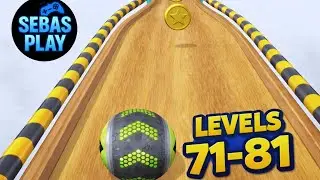 Going Balls 🔥 Levels 71–81 | This Gets HARD 😱🎮