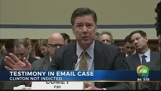 No double standard in Clinton probe, FBI director says