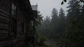 Relaxing Rain & Thunder Sounds | Fall Asleep Fast & Calm Your Mind 🌩️