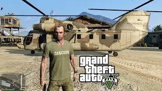 ROUBANDO HELICOPTERO CARGOBOB DO EXERCITO NO GTA 5