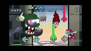 Jugando un mod de fnf Mobile injected