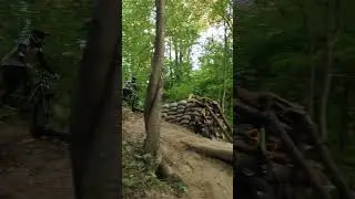 Самый большой дроп в мск на данный момент #mtb #sendit #freeride #downhill