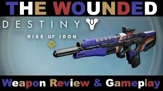 Destiny The Wounded FWC Scout Rifle Weapon Review & Gameplay!