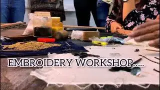 COMING SOON.....The Advance Embroidery WorkshopEID( Envisage Institute of Design)