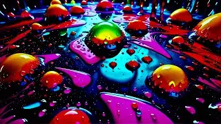 Cure for Blank Screen Anxiety Screensaver &bull; Liquid 4K Therapy Background