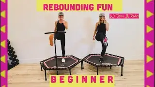 BEGINNER REBOUNDING (10 Min) Sweat Sash starts now! Repeat if needed! 3-5 Times!  #athomeworkout