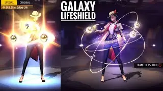 Galaxy Lifeshield - Sonia Character New Special Skill Skin Free Fire 🌌