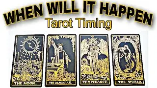 🌺WHEN WiLL IT HAPPEN 🌺Tarot Timing 🌺 Tarot. Pick a card reading.