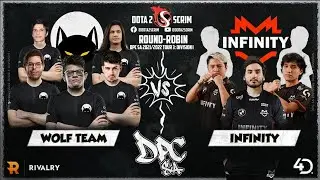 Wolf Team vs Infinity - DPC SA 2021/22 Tour 3: Division I - Round-Robin - BO3