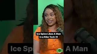 Ice Spice Likes A Man In A Nike Tech 👀