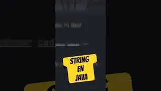 JAVA: Strings tutorial #programacion #dev #java