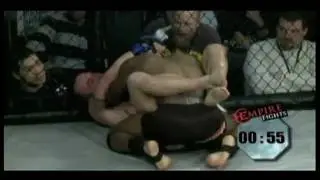 JARRED OHSTOFF -VS- BRIAN HALL {ROUND 3} EMPIRE FIGHTS MMA