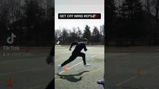 Get off is the most important Edge Rush Technique🏈 #passrush