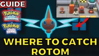How to Catch Rotom Guide and change Rotom forms in Brilliant Diamond and Shining Pearl