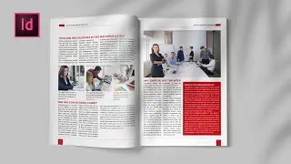 How to Magazine page layout design in | Adobe Indesign