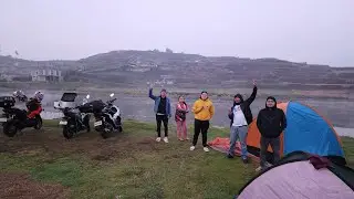 Chill MOTO camping @ LAKE TABEO Kabayan, Benguet