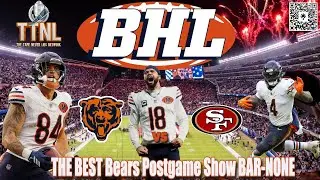 Chicago Bears vs. San Francisco 49ers Wk.17  | TTNL Network Bears Hour Live