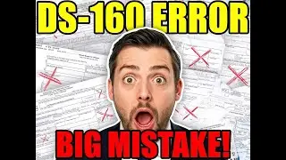 Visa Agent Made a Huge DS 160 Error! Don&rsquo;t Submit Before Watching This