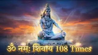 ॐ नमः शिवाय 108 बार मंत्र जप | 8 Minute Mantra Chanting | Powerful Shiv Mantra