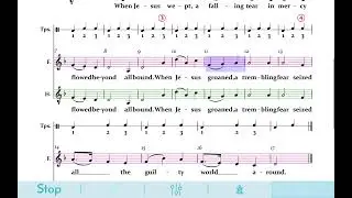 When Jesus wept - W Billing - Femmes piano