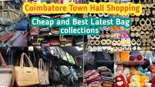 Coimbatore Town Hall | New Collection of Hand Bag/Wallet/Bags Shopping with Very Cheap price