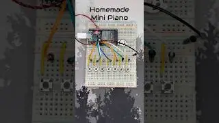 Homemade Piano #abotbuild  #LearnRoboticsDaily #Robotics #Day54