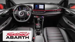 2024 Fiat Fastback Abarth Interior Details / Novo Fastback Abarth internas