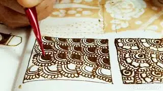 Space filling designs / simple henna / offline classes. #hennaart #hennadesign #mehndi #henna