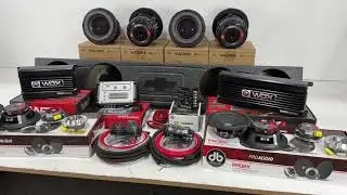 Db Drive Full Sound System Chevy Ford Dodge Package Deal KUZTOMBOXES free shipping!