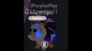 Making A Neon Lunar Gold Tiger In Adopt Me!!!