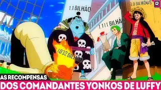 CONFIRMADO O NOVO TRIO MONSTRO - AS NOVAS RECOMPENSAS DOS CHAPÉUS E PALHA One Piece 1086