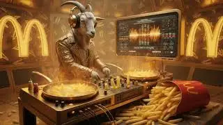 🏈🔥 McDonalds The GOAT of the Fries by Auzaye Visualizer DJ McGoat 🐐🍟